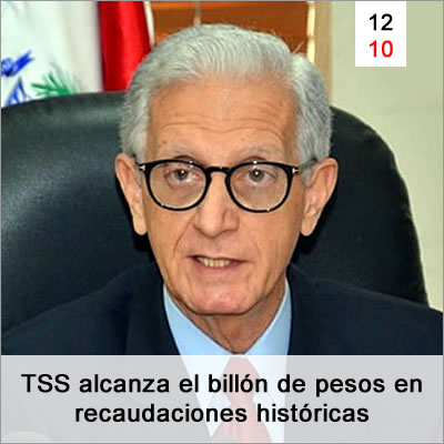 La Tss Alcanza El Billon De Pesos En Recaudaciones Historicas