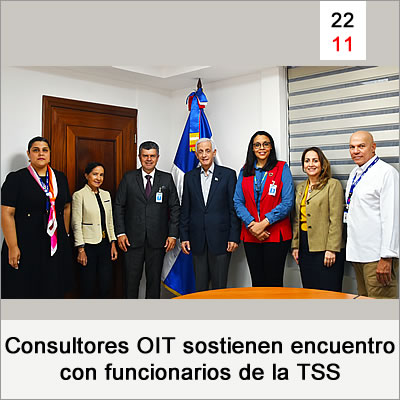 Consultores Oit Sostienen Encuentro Con Funcionarios De La Tss