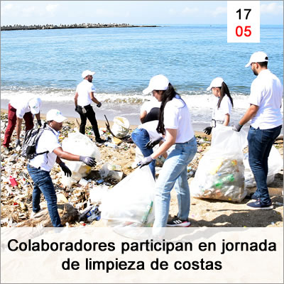 Colaboradores Participan En Jornada De Limpieza De Costas