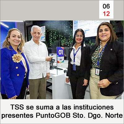 Tss Se Suma A Las Instituciones Presentes En El Punto Gob Santo Domingo Norte