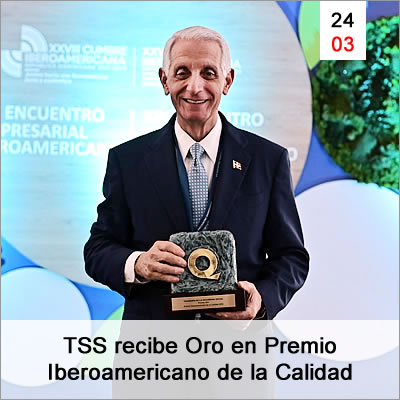 Tesoreria De La Seguridad Social Recibe Oro En Premio Iberoamericano De La Calidad